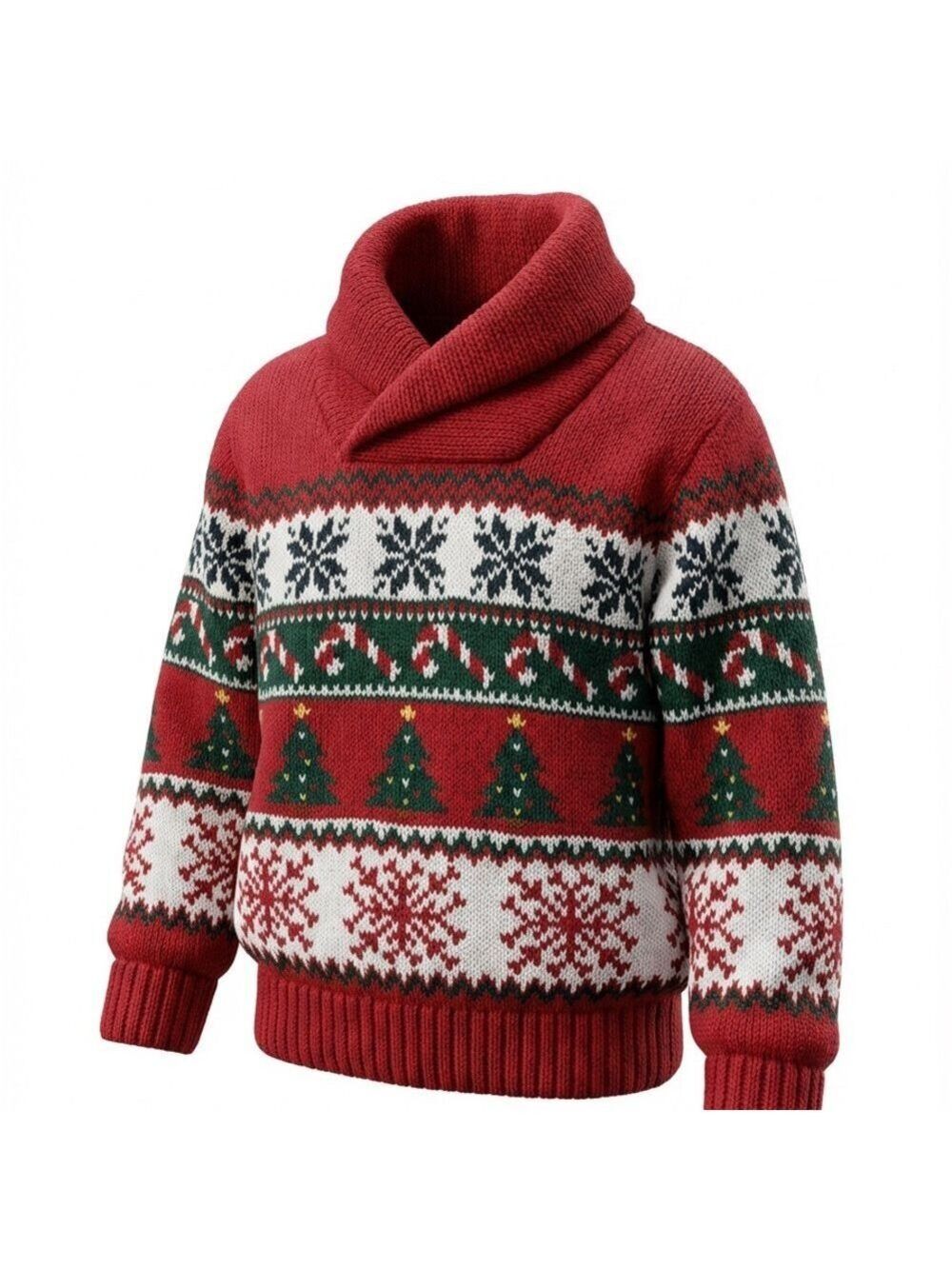NWT The Children's Place Red Cowl Neck Sweater 6-9 months